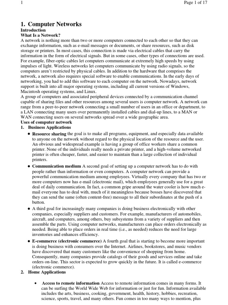 11 Computer Network | PDF