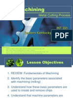 Machining: Metal Cutting Process