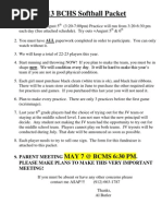 Download 2013 Softball Packet by Level Next SN145611661 doc pdf