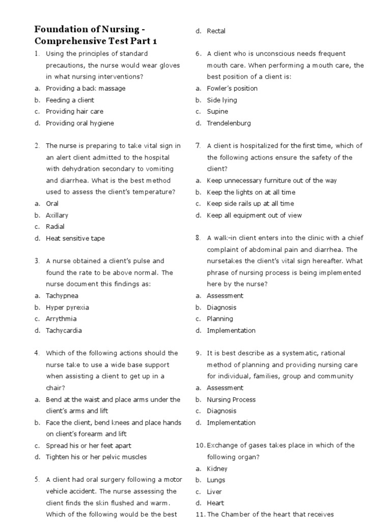 paper exam essay 1 150 Test of Practice Nursing Items Foundation paper exam essay 1 150 Test of Practice Nursing Items Foundation