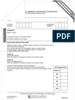 University of Cambridge International Examinations General Certificate of Education Ordinary Level