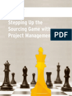 Stepping Up The Sourcing Game With Project Management