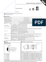 Aluminum Electrolytic Capacitors/ FP Surface Mount Type: Features