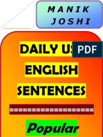 Daily Use English Sentense