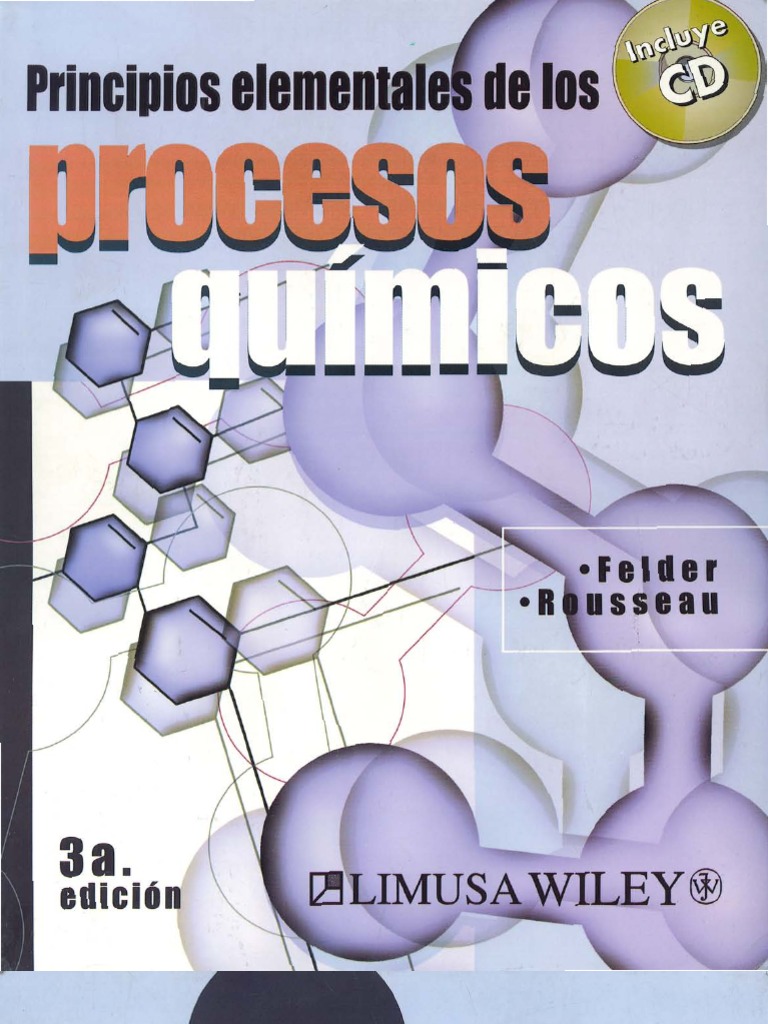 Principios Elementales de Procesos Químicos | PDF | Destilación