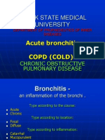 Kursk State Medical University: Acute Bronchitis Copd (Cold)