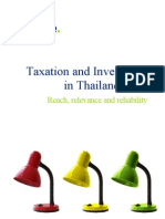 Taxation and Investment in Thailand 2012 - Deloitte