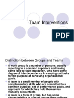 Team Interventions 178