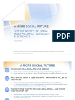 Social Media Impact On Consumer Electronics: American Market Segmentation Survey by PSB