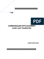 Communiquer Efficacement Avec Des Touristes - Guide d'Adaptation