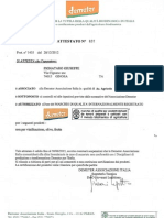Certificato Demeter Azienda PIGNATARO