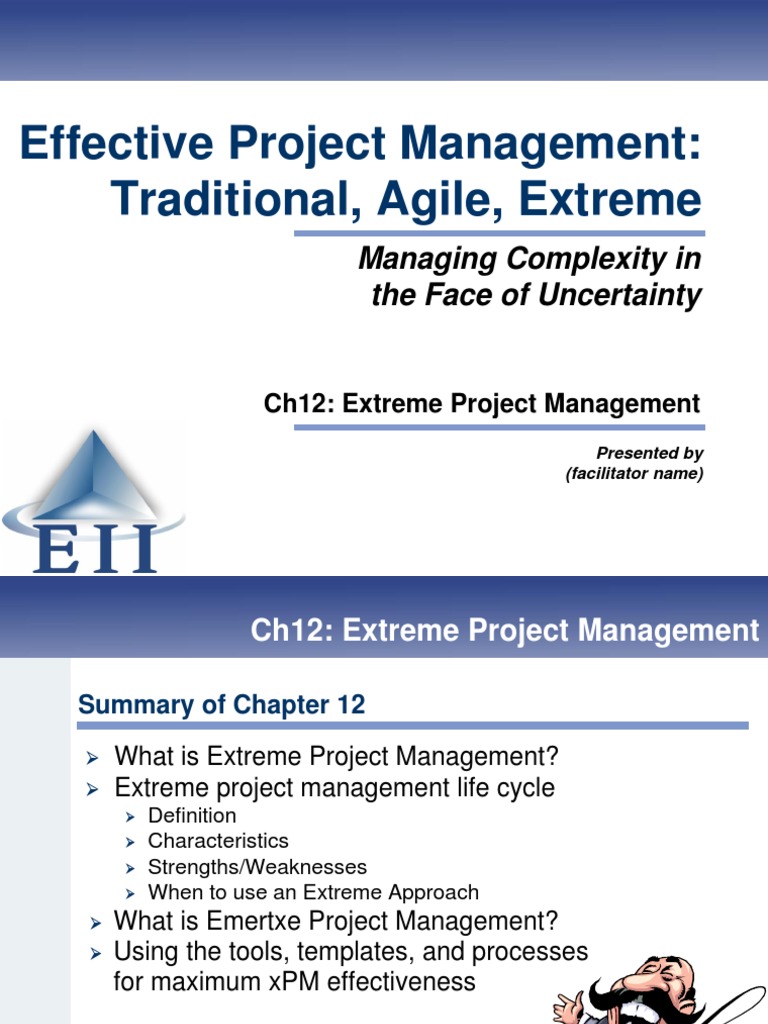 Extreme Project Management Overview | PDF | Agile Software Development ...