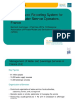 Standardized Reporting System For Private Water Service Operators, France