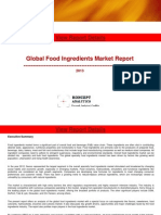 Global Food Ingredients Market Report