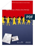 Report Journey Reduce Early Marriage October 2012