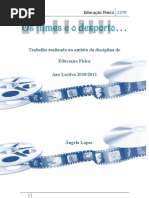 Os filmes de animação e o desporto final