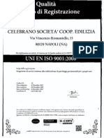 Certificato ISO 9001-2008