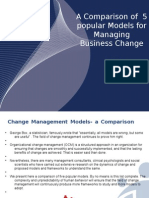 Strategic Change Management Models