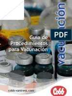 Guia de Procedimientos para Vacunación PDF