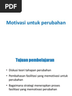 Motivasi Perubahan