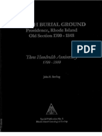 North Burial Ground, Providence, RI Old Section 1700-1848, by John E. Stirling