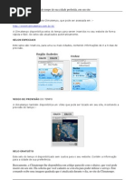 Tempo Da Cidade No Seu Site - Carlos Majer