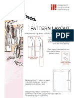 Pattern Layout: Front AND Neck Facing