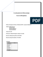 Bioquímica - Relatório de Açúcares