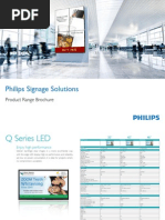 Philips Signage Solutions Product Range Brochure