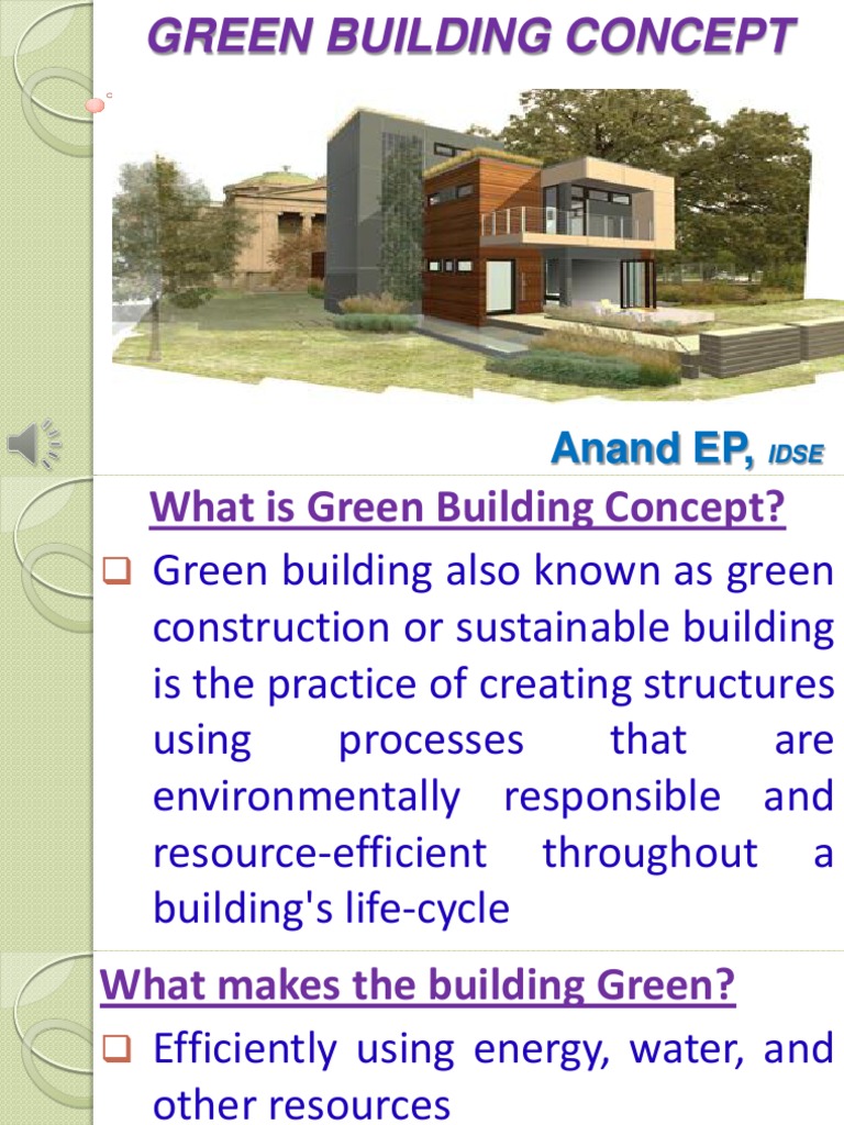 Green Building Concept | PDF | Green Building | Efficient Energy Use
