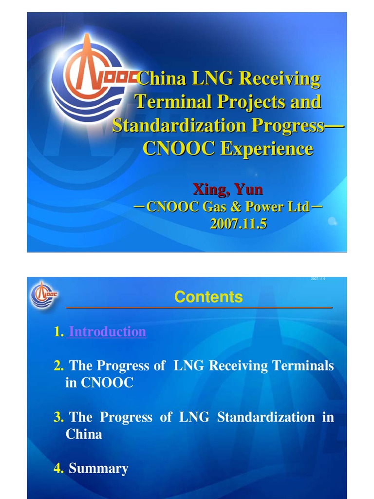 China LNG Terminal | PDF | Liquefied Natural Gas | Fossil Fuels