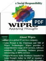 Csr of Wipro