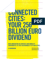 Connected Cities: Your 256 Billion Euro Dividend. How Innovation in Services and Mobility Contributes To The Sustainability of Our Cities.
