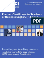 FTBE course enhances business English teaching skills