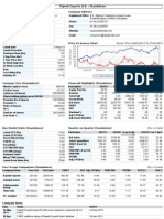 Snapshot of Rajesh Exports