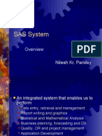 SAS - An Overview