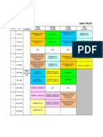 JC2 June 2013 timetable lessons chemistry physics maths