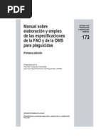 FAO-WHO ManualSpecPest9251048576 S