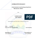 Contoh Proposal Pengajuan Judul & Schedule Pengerjaan TA