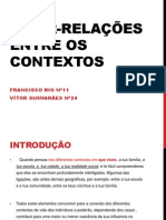 Inter-Relações Entre Contextos