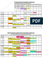 Revision Classes Exams 2013