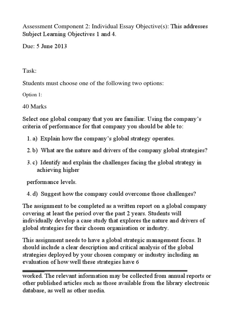 Outline meaning in assignment image