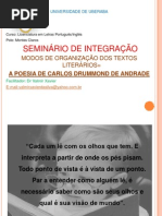 Carlos Drumond de Andrade= Uniube
