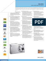 Specifications w80 DSC Sony PDF