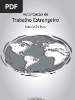 Autorização de Trabalho estrangeiro – Legislação Base
