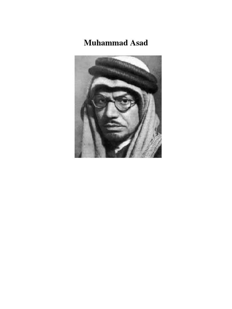 Vida y legado de Muhammad Asad | PDF | sionismo | Arabia Saudita