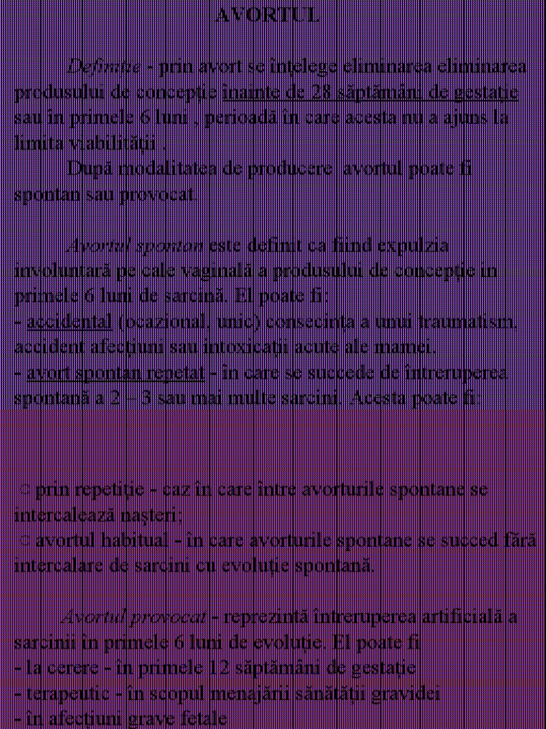 AVORTUL | PDF