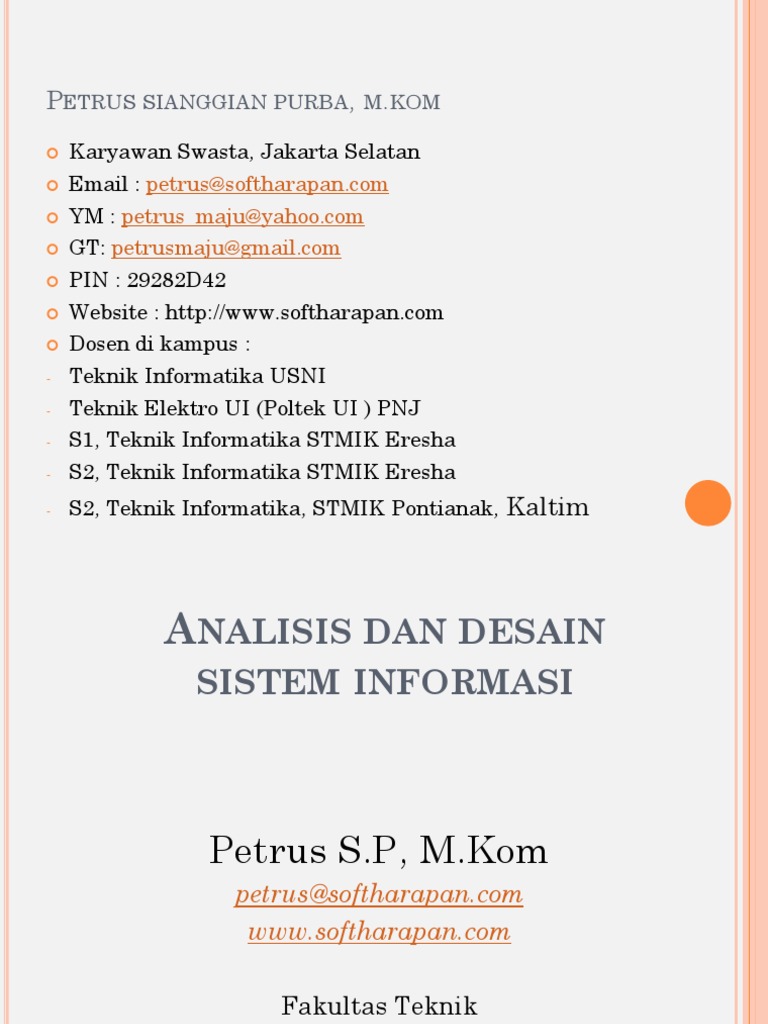 S2 Teknik Informatika Jakarta – Sedang