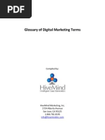 Glossary of Digital Marketing Terms