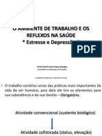 O Ambiente de Trabalho e Os Reflexos Na